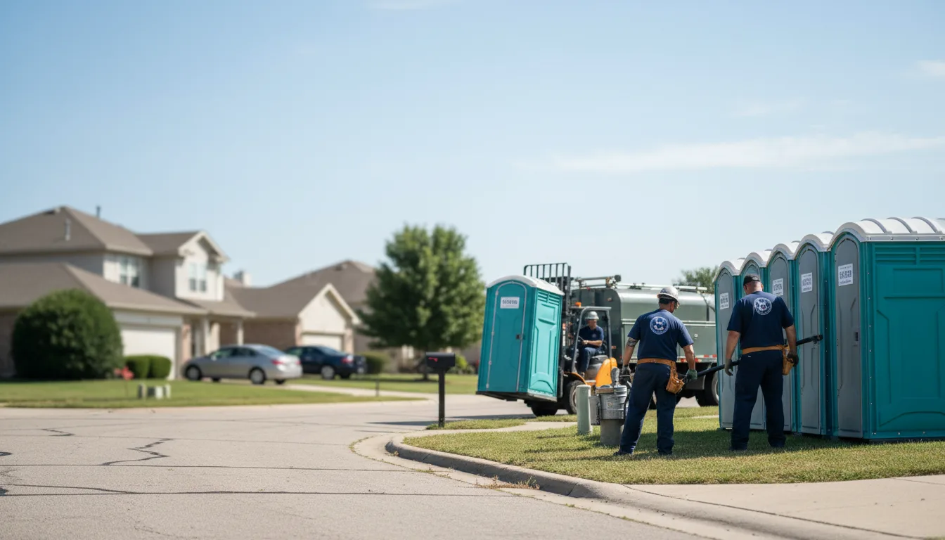 Porta Potty Rental in Albany, IL near me